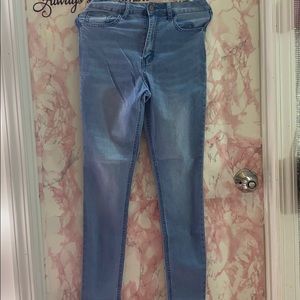 Denim pant/long light denim